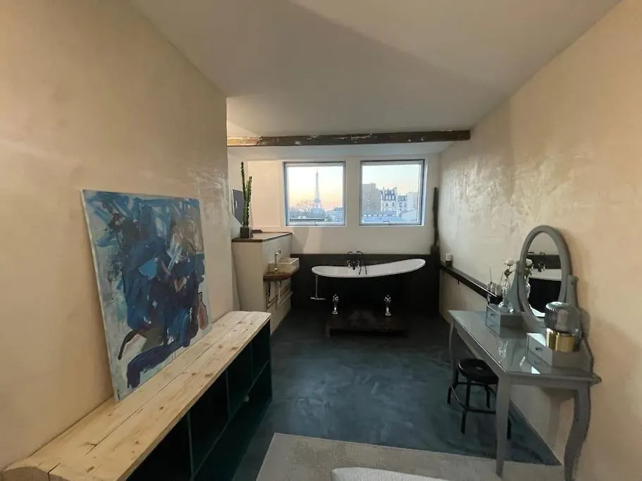 Apartment View Eiffel Tower Paris